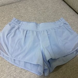 Lululemon Hotty Hot Short 2.5” Light Blue / Blue Linen